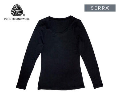 Women's Merino Scoop or Boat Neck Top