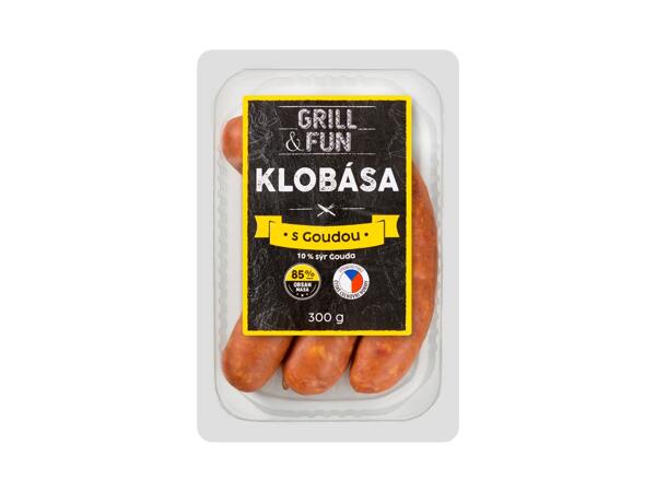 GRILOVACÍ KLOBÁSA