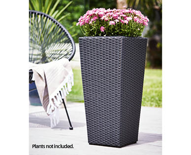 Large Rattan Planter