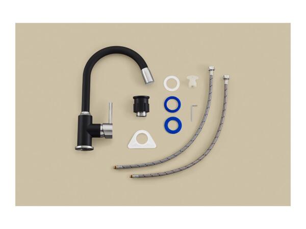 Livarno Home Black LED Kitchen Tap
