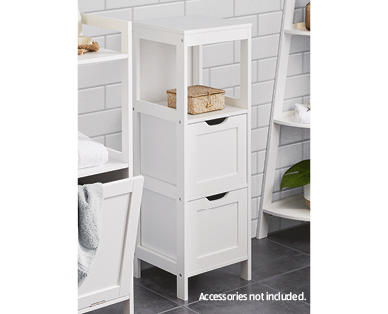 Bathroom Shelves with Drawers