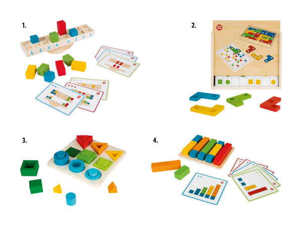 Jeux d'éveil pour la motricité arc-en-ciel