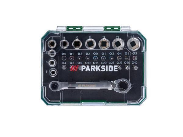 PARKSIDE(R) Sada nástrčných klíčů, 31dílná