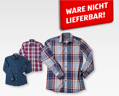 HANBURY MEN'S FASHION Herren-Freizeithemd