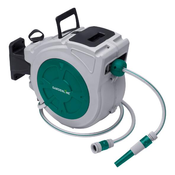 GARDENLINE(R) Dévidoir de tuyau d'arrosage automatique