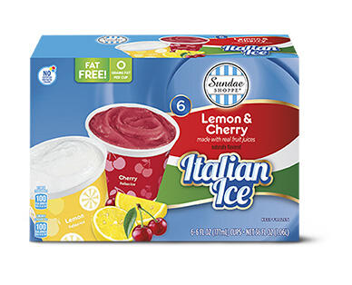 Sundae Shoppe Italian Ice