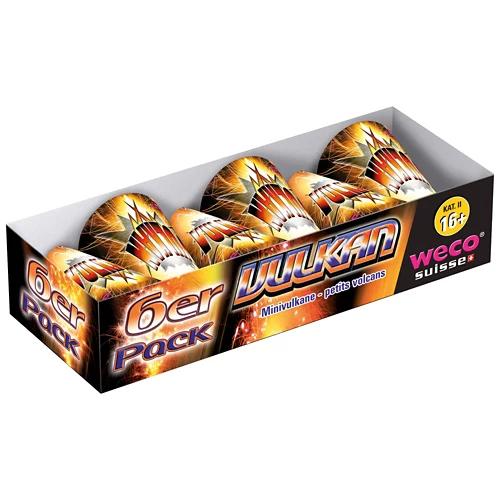 WECO Vulcani cinesi, confezione da 6