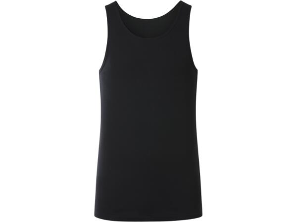 Men's Ribbed Vests, 3 pieces
