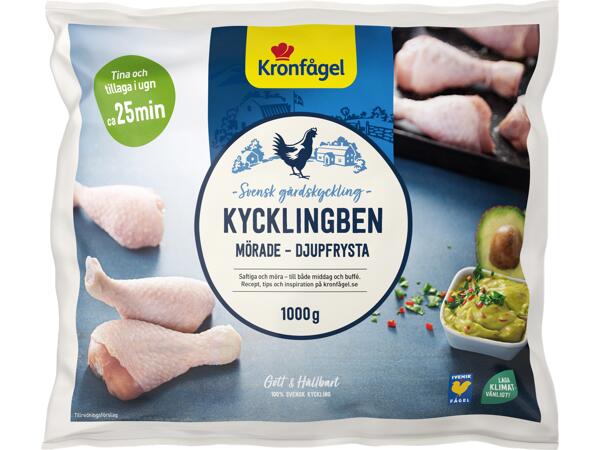 Kronfågel kycklingben