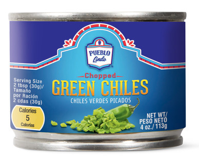 Pueblo Lindo Chopped Green Chiles