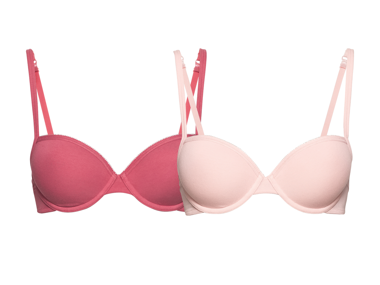 ESMARA LINGERIE(R) Bøjle-BH 2-pak