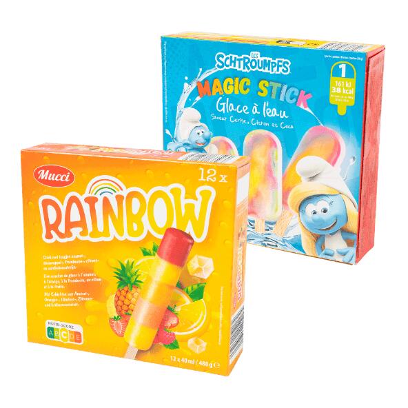 DE SMURFEN(R)/MUCCI(R) Bâtonnets glacés