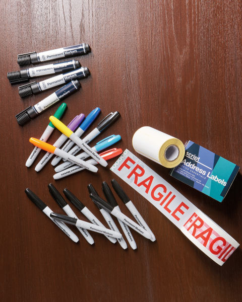 Black Markers 4 Pack