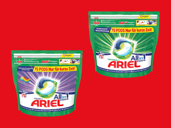 Ariel 3in1 Pods Color/Regular