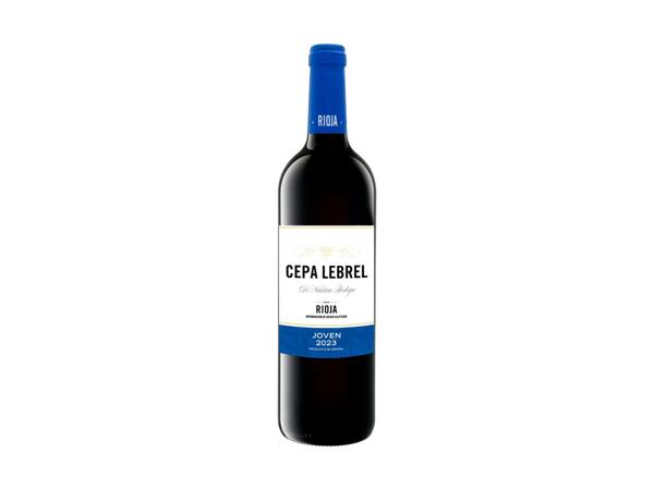 Cepa Lebrel, Rioja DOCa Joven, Spanish