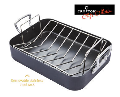 Hard Anodised Roaster with Rack