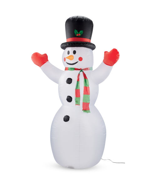 6Ft Inflatable Snowman