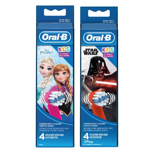 Oral-B vervangborsteltjes, 4 st.