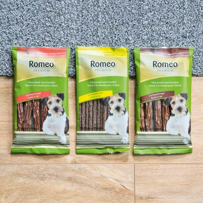 Snack à la viande pour chiens