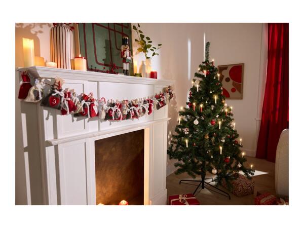 Livarno Home Garland Felt Advent Calendar