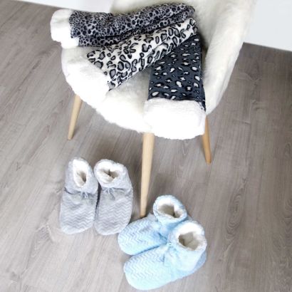Chaussons chaussettes pour dames