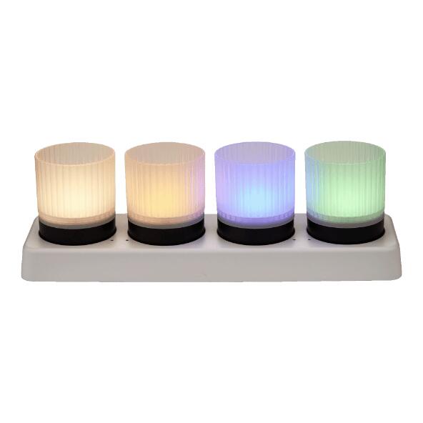 CASALUX(R) Lampes LED de salon de jardin, 4 pcs