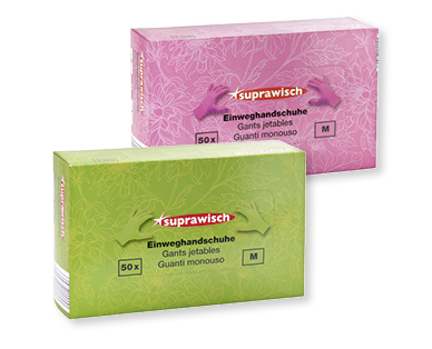 Gants jetables SUPRAWISCH(R)