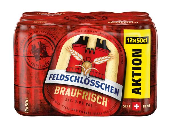 Bière Feldschlösschen Braufrisch