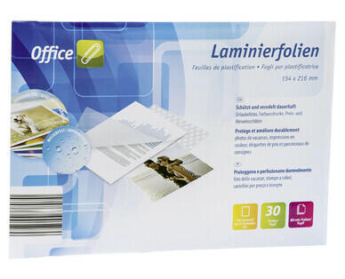 OFFICE
PELLICOLE PER PLASTIFICATRICE
