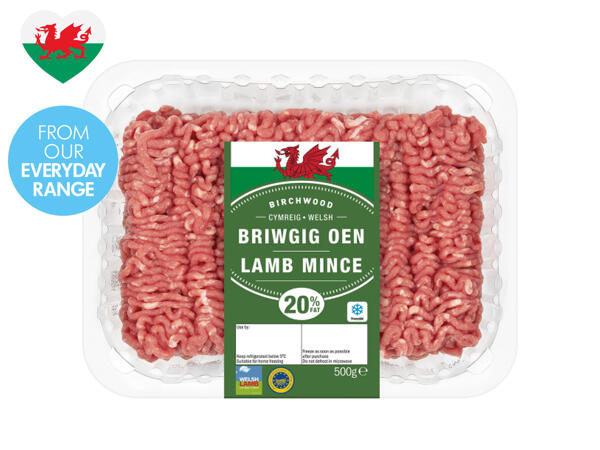 Birchwood 20% Welsh Lamb Mince