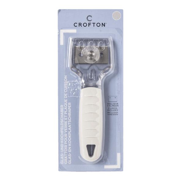 CROFTON(R) 				Grattoir pour verre et plaques de cuisson