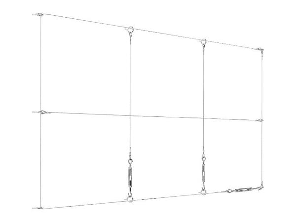 Podpora pro rostliny, 30 m / 15 m, 2 kusy