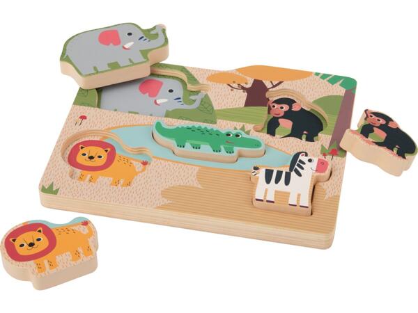 Wooden Puzzle With Sounds
