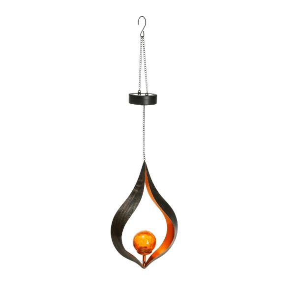 LIGHT ZONE(R) 				Lampe LED décorative de jardin à énergie solaire