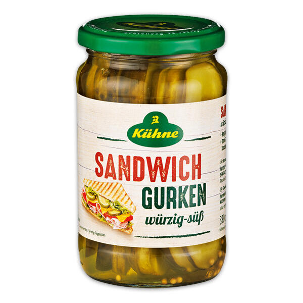 Burger-/ Salat-/ Sandwich Gurken