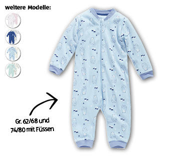 IMPIDIMPI Baby/Kleinkinder-Schlafoverall, Doppelpackung