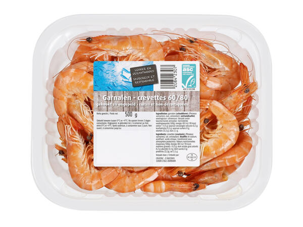 Crevettes cuites
