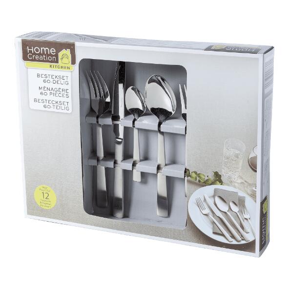 HOME CREATION KITCHEN(R) Bestek, 60-delig
