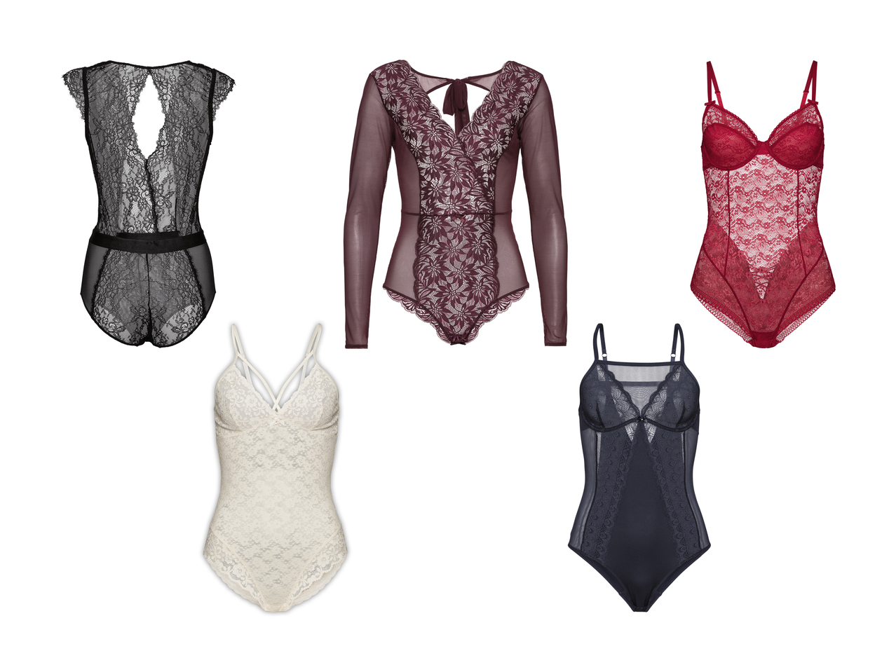 Body en dentelle pour femme1
