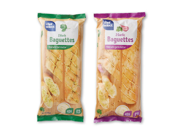 Baguette med smør
