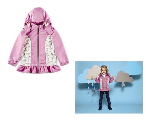 Lily & Dan 
 Children's Spring Rain Jacket