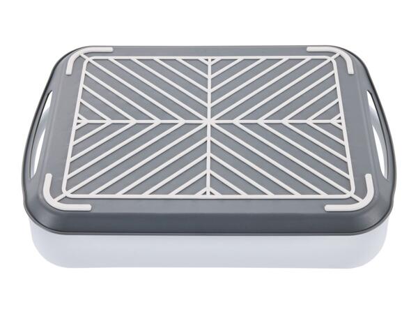 Livarno Home Grey Non-Slip Tray
