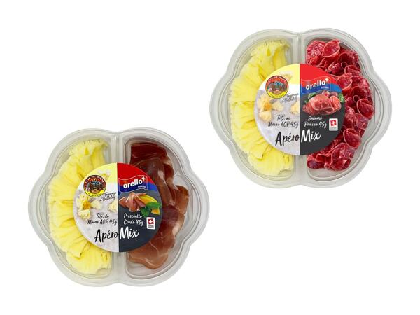 Plateau apéritif à la Tête de Moine