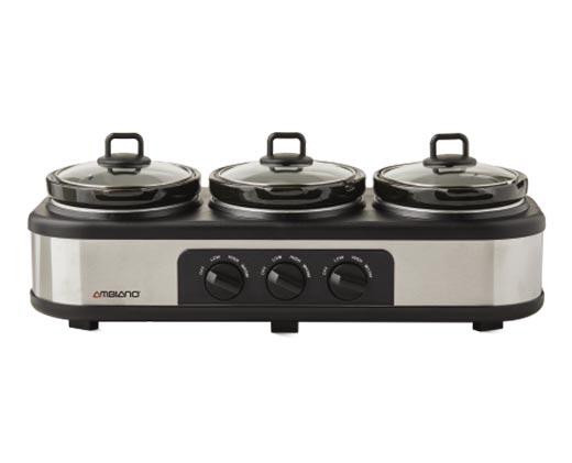 Ambiano 
 Triple Slow Cooker