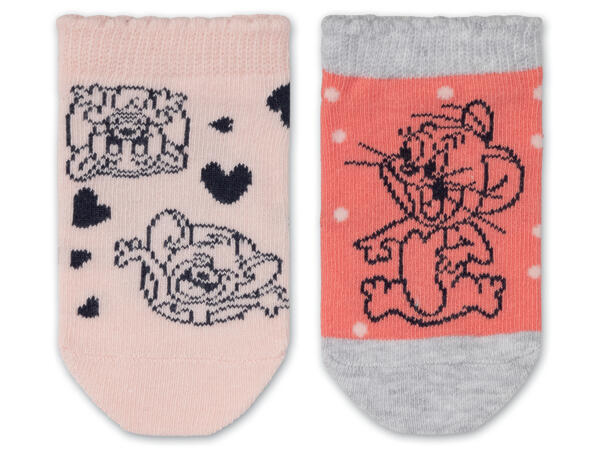 Tom and Jerry™ Kinder Sneakersocken, 2 Paar