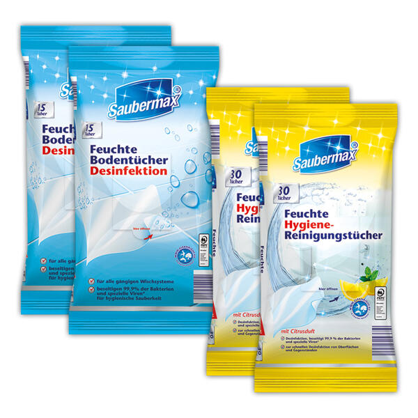Feuchte Boden-/Reinigungstücher