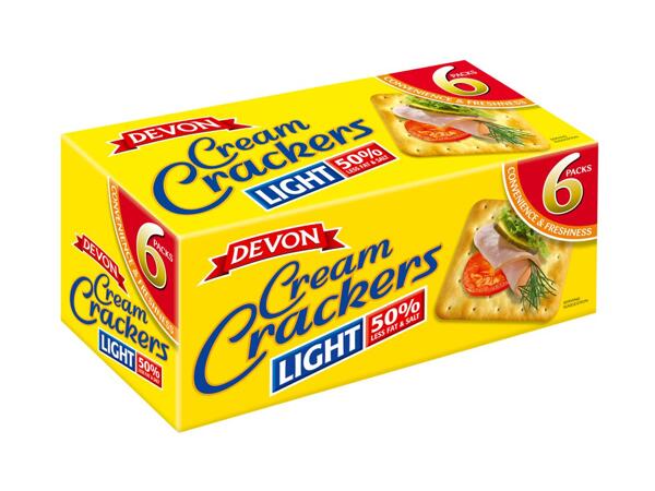 Cream Crackers Light