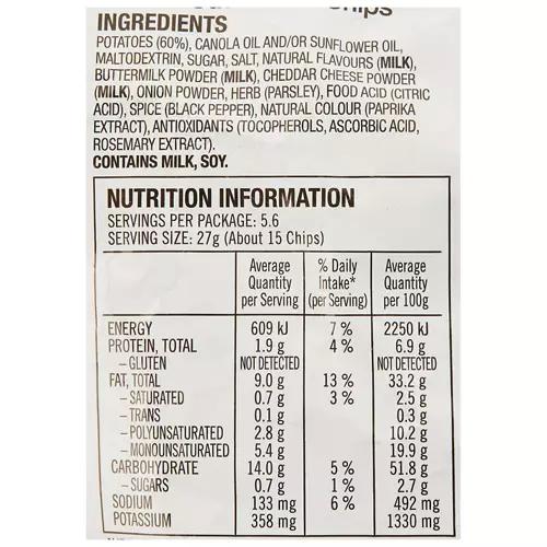 Crinkle Cut Cheese & Pickles 150g