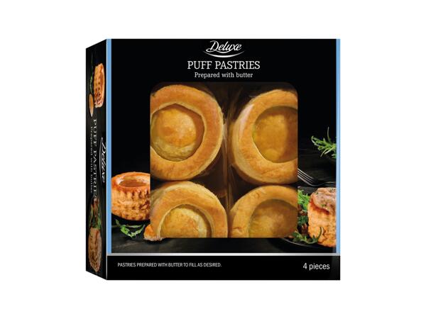 Puff pastry vol-au-vents