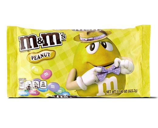 M&M's 
 Milk Chocolate or Peanut